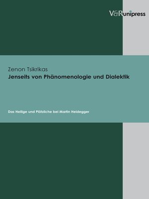 cover image of Jenseits von Phänomenologie und Dialektik